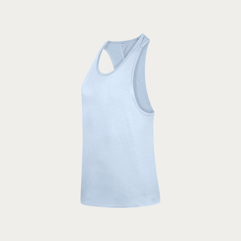 Chandra Tie Tank - Cashmere Blue