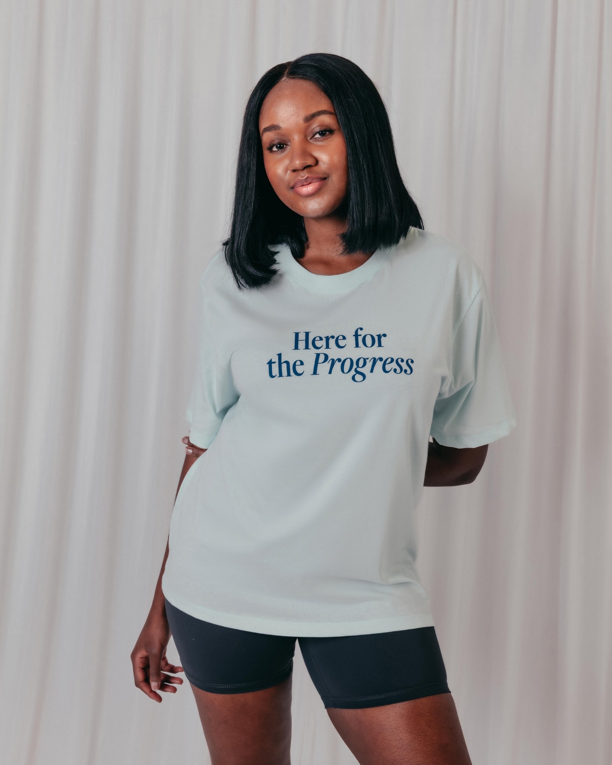 Progress Boyfriend Tee - Mint