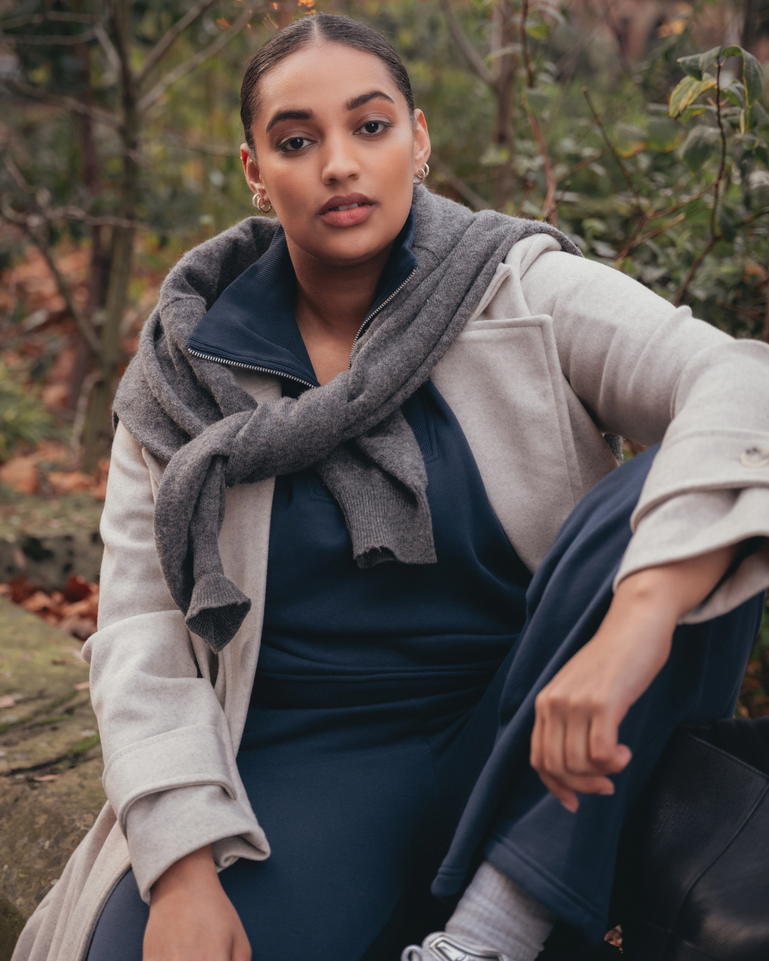 The Classic Quarter Zip - Navy