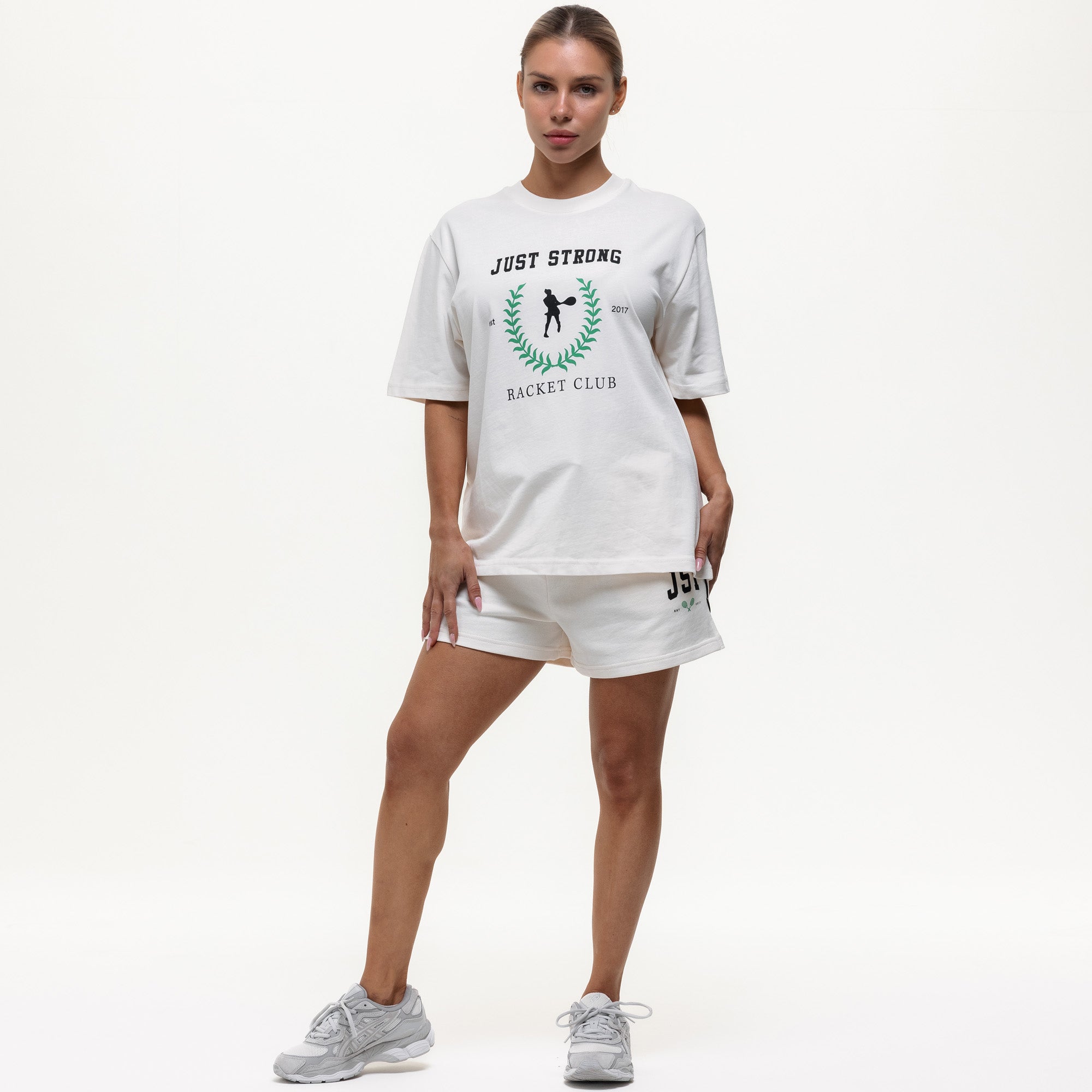 Club House Sweat Short - Off White
