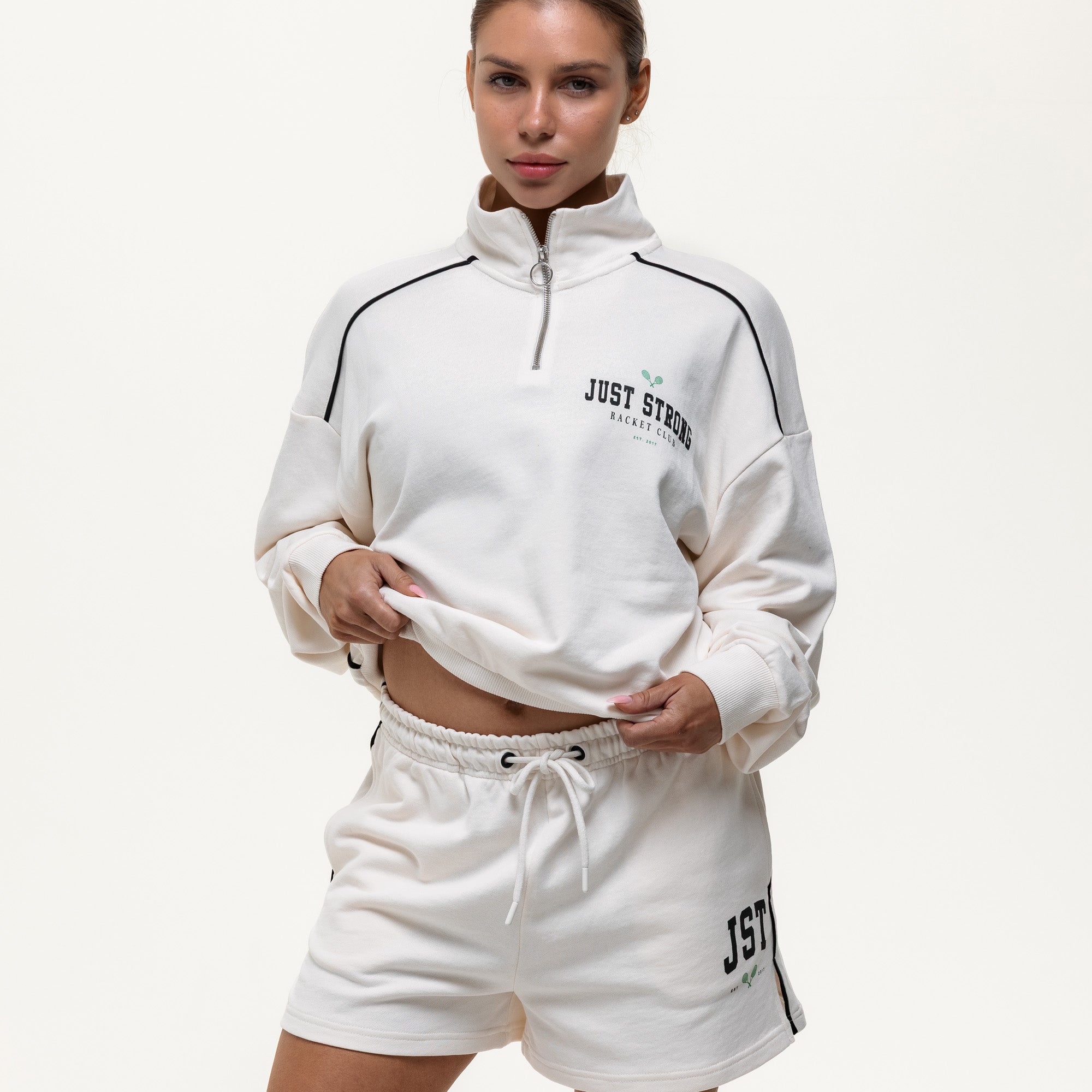 Club House Sweat Short - Off White