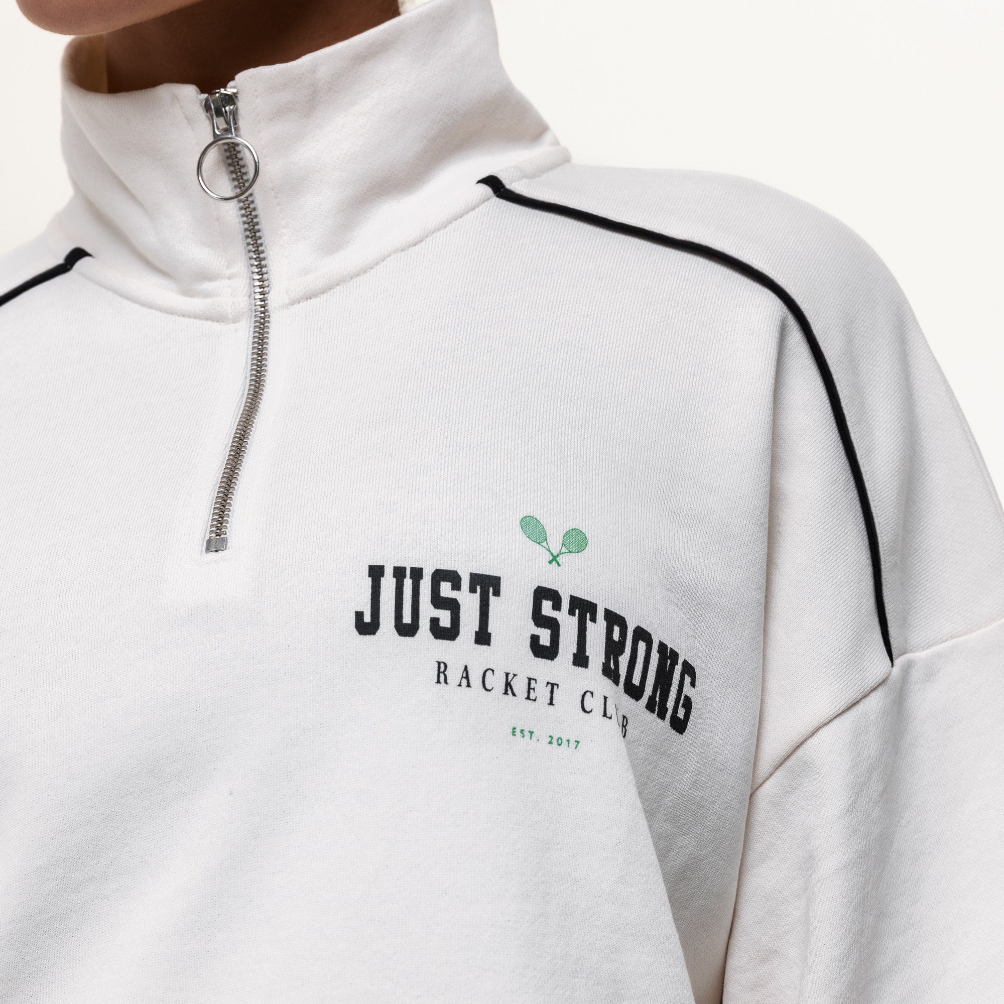 Club House Quarter Zip - Off White