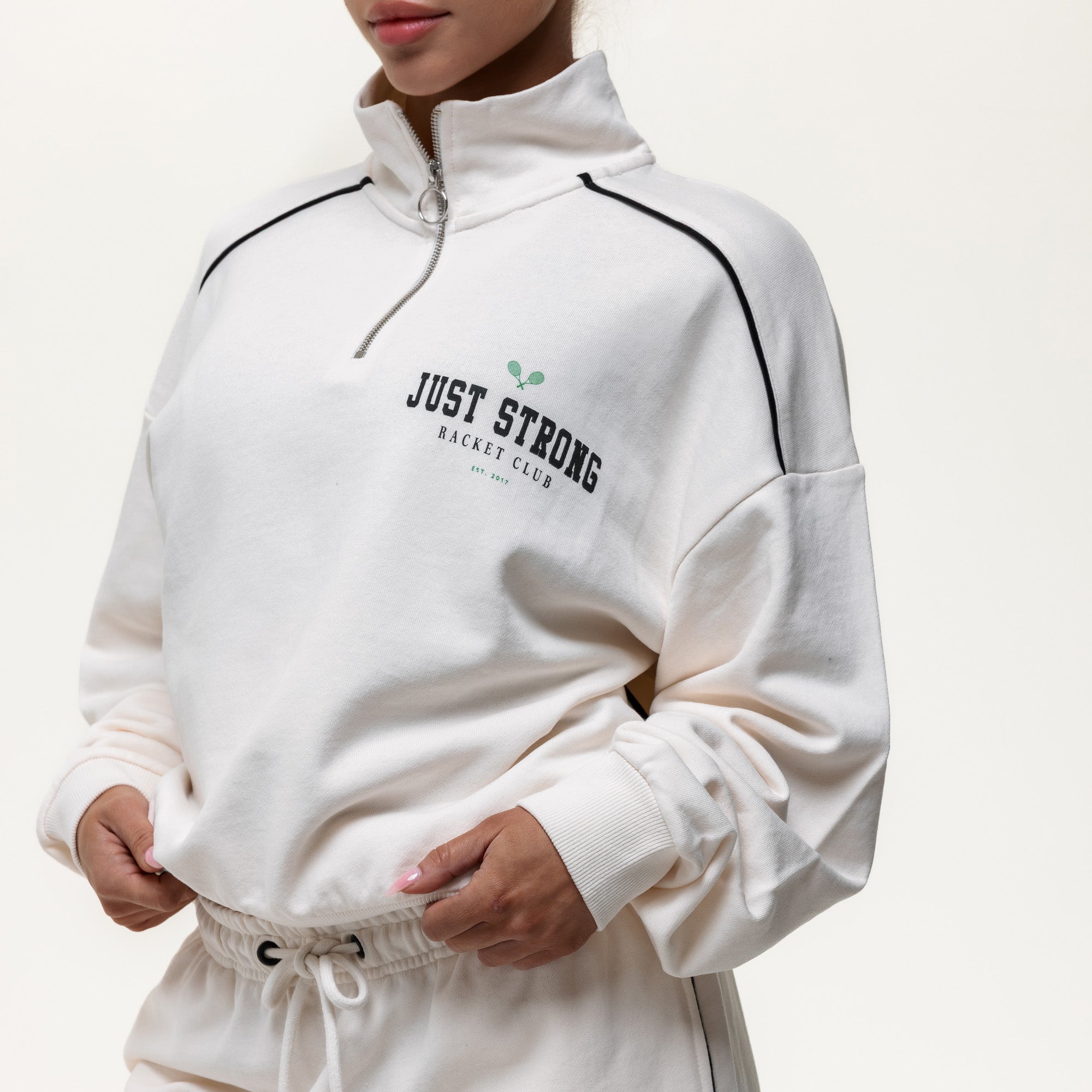 Club House Quarter Zip - Off White