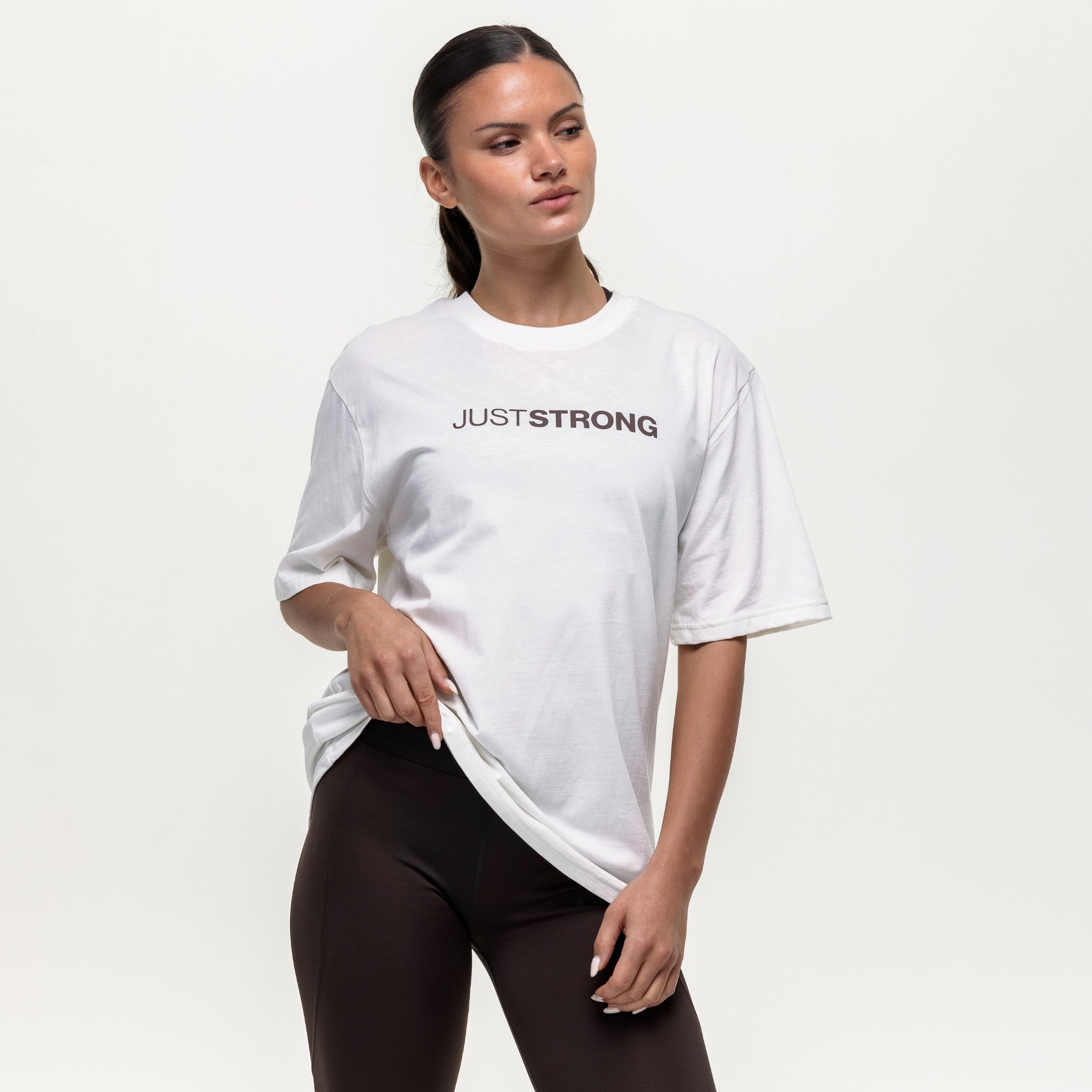 Motion Boyfriend Training Tee - Almond Milk