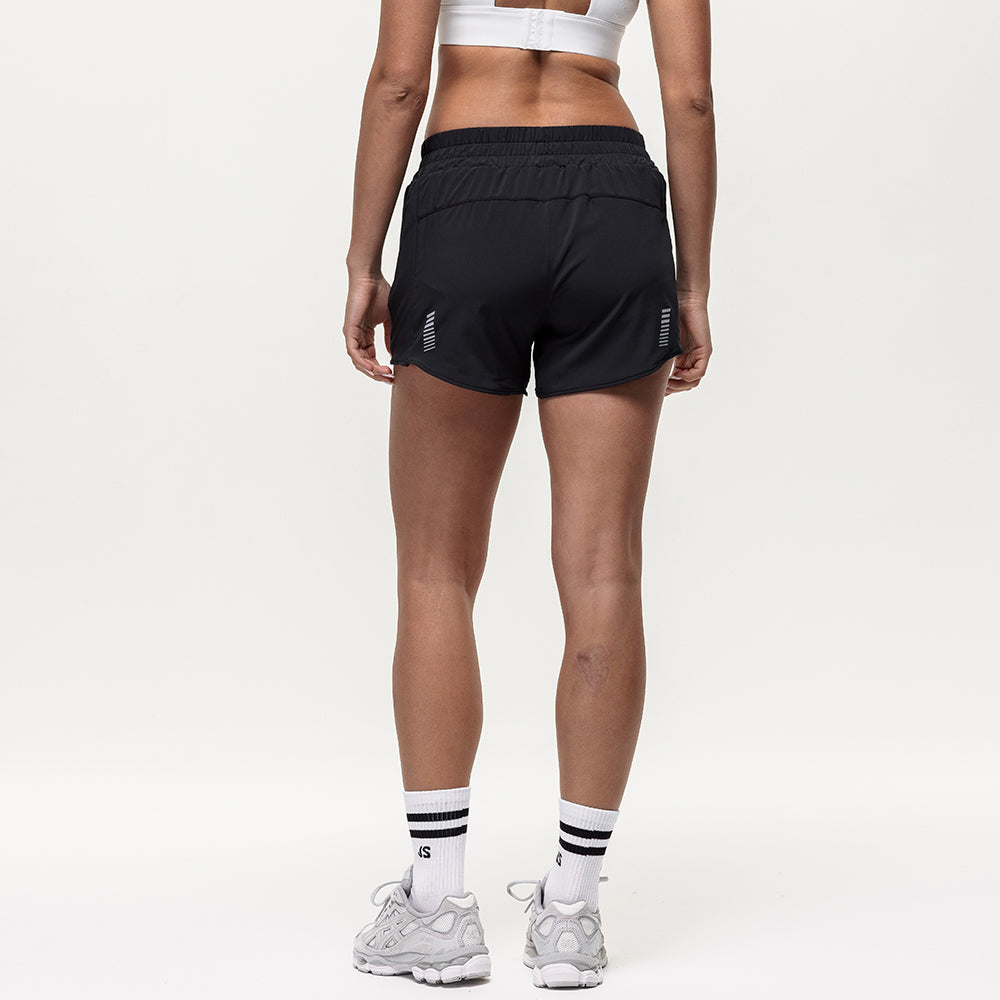 Tempo Lite High Rise Short - Black Onyx
