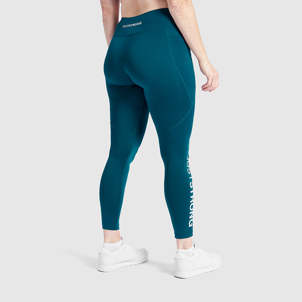 Turquoise Motion Leggings