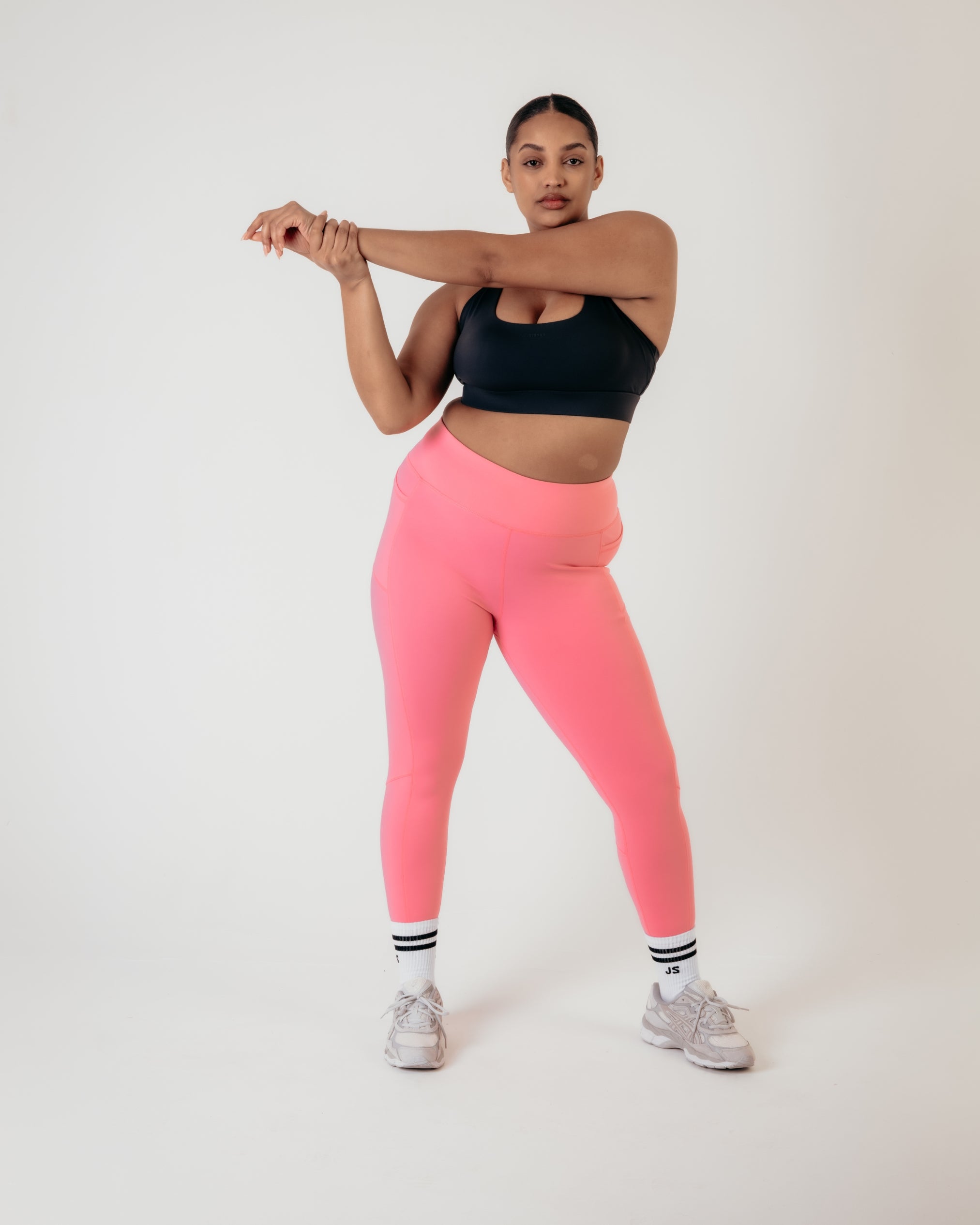 Power High Rise 7/8 Leggings - Pink Lemonade