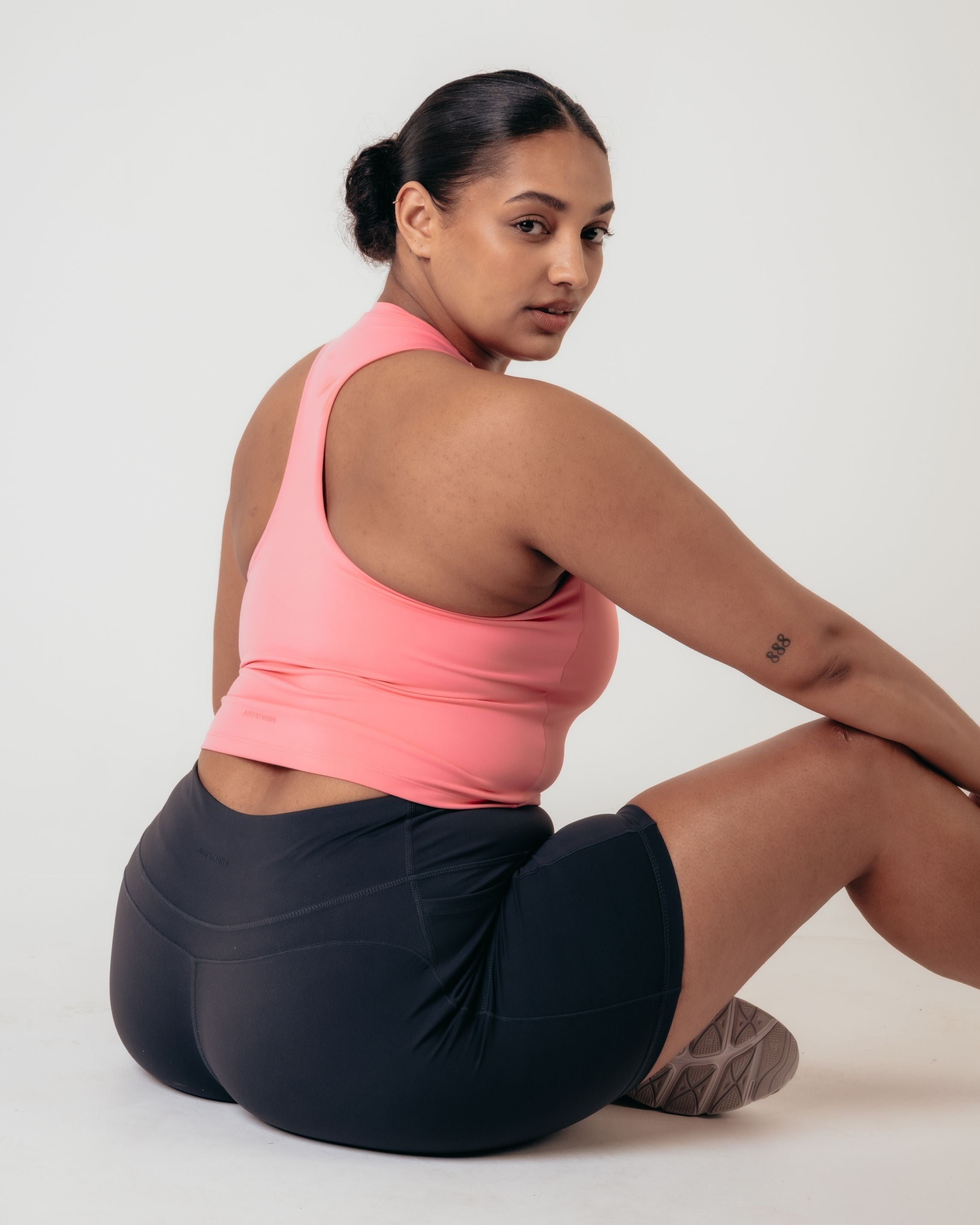 Training Crop Tank - Pink Lemonade