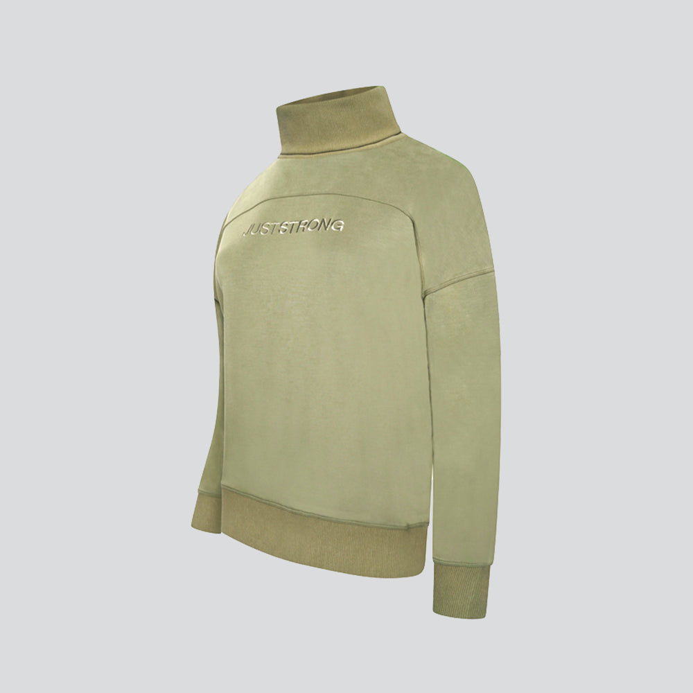 Luxe Essence Turtleneck - Military Green