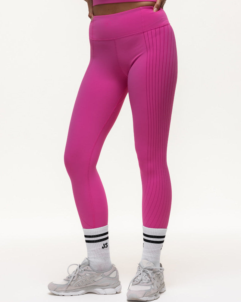 Agility Workout Leggings - Fucshia Pink