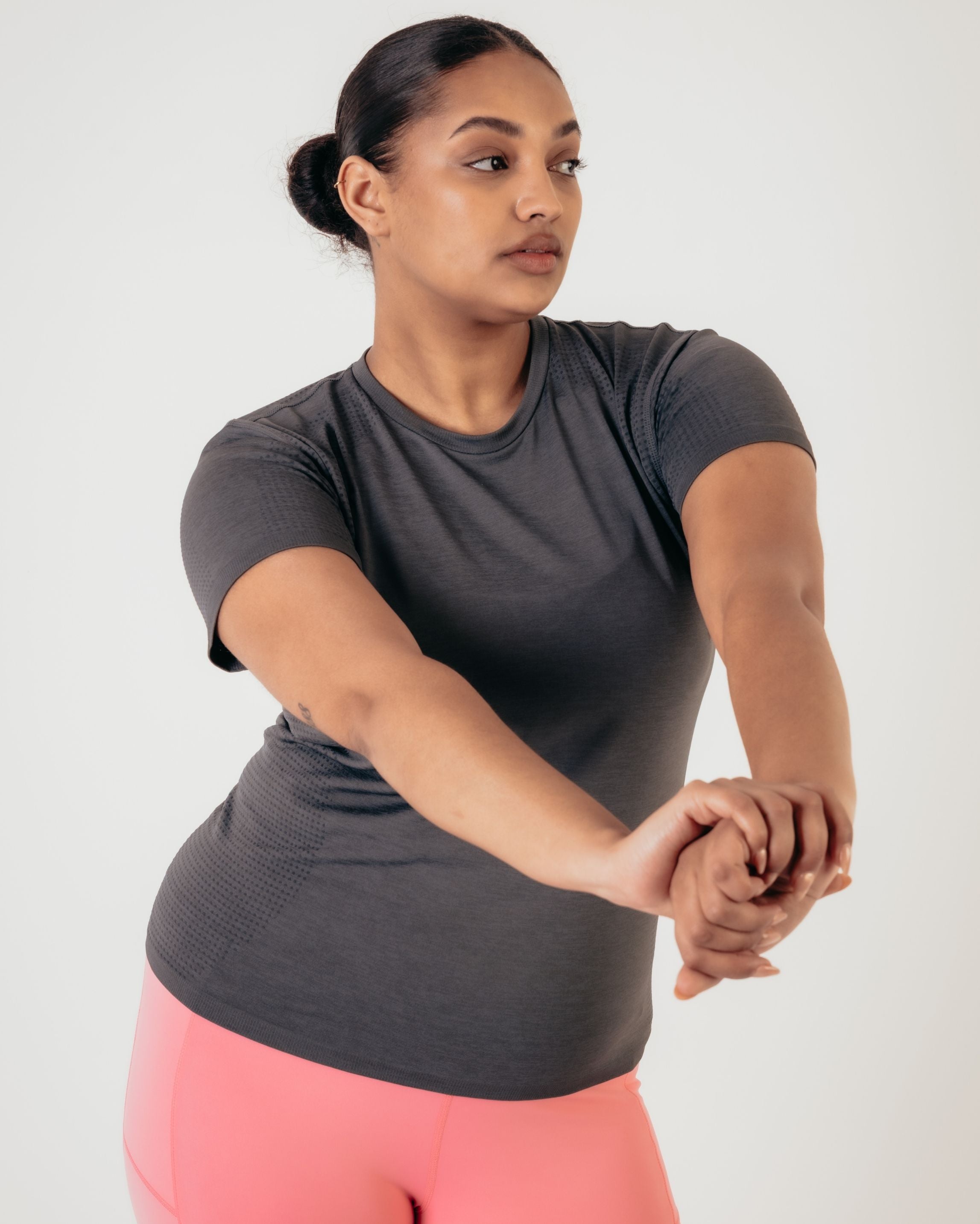 Seamless Performance Training Tee - Slate