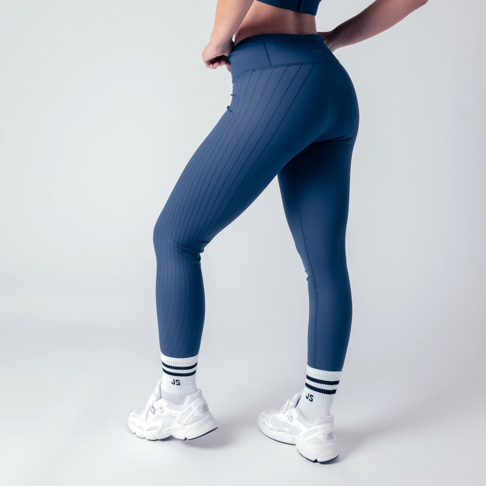 Agility Workout Leggings - True Navy