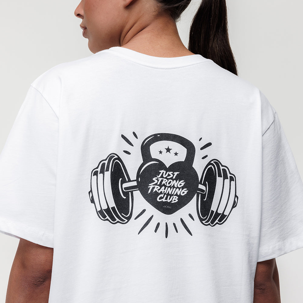 Motion Boyfriend Graphic Club Tee - White