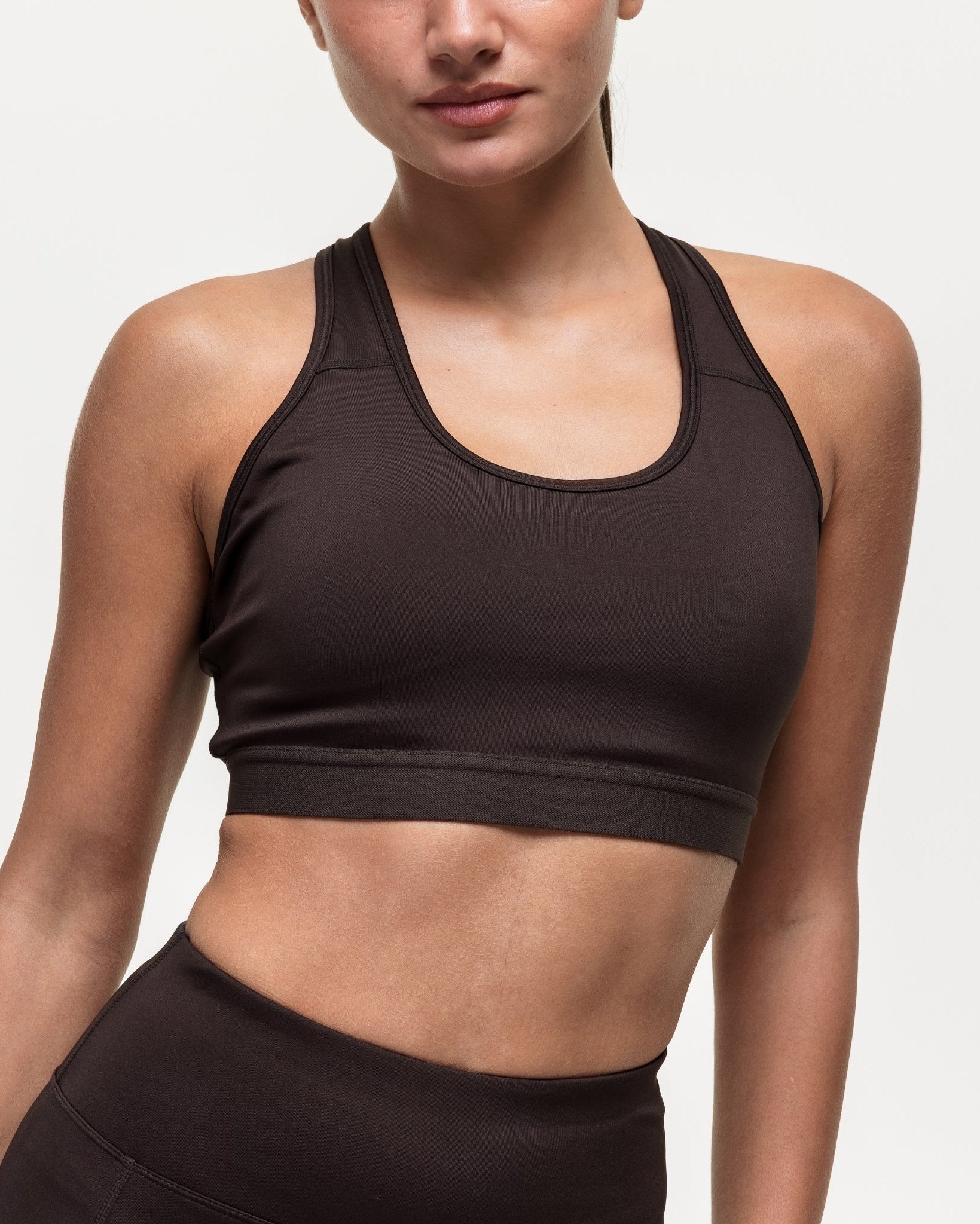 Motion Medium Support Bra - Cocoa