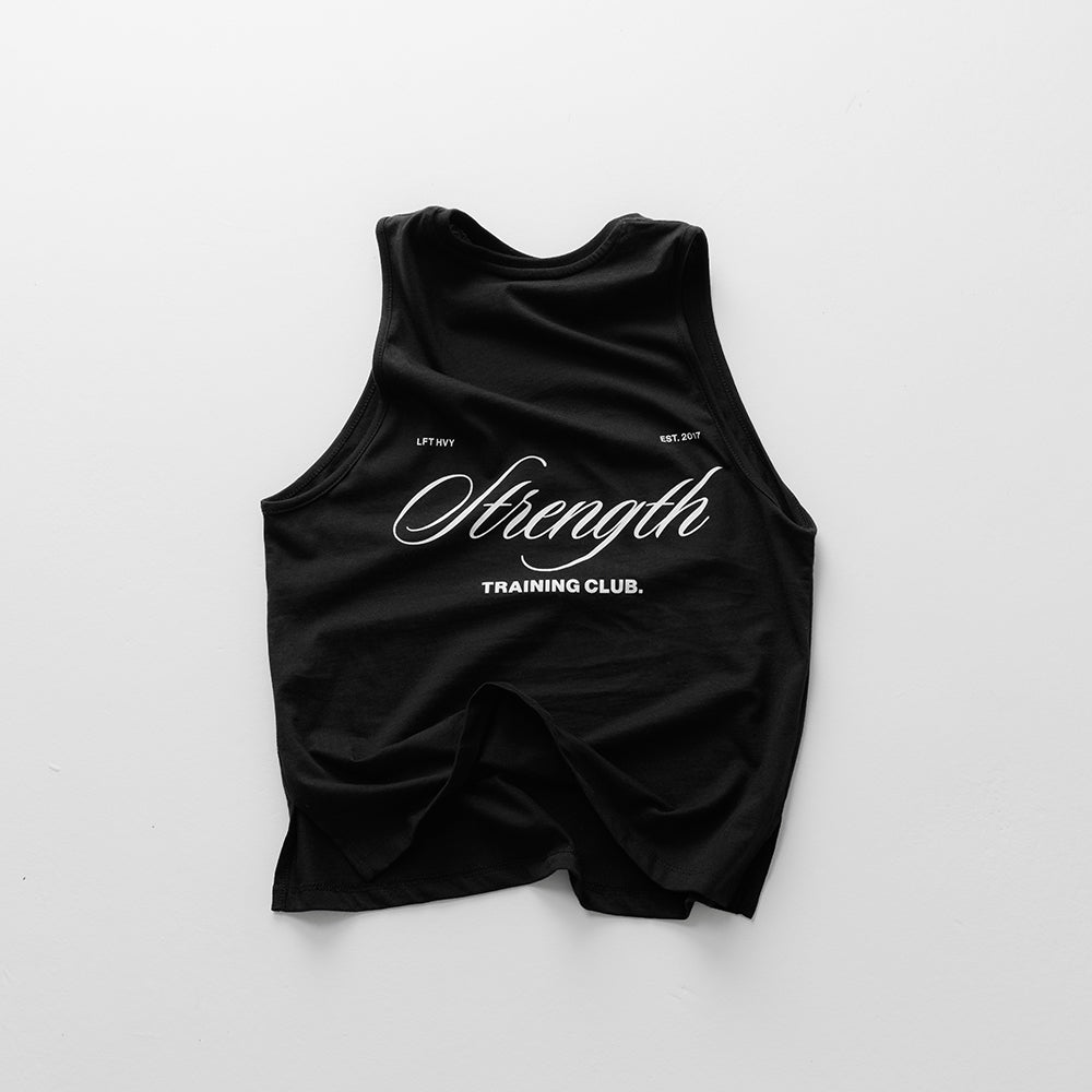 Motion Strength Training Club Tank - Black Onyx