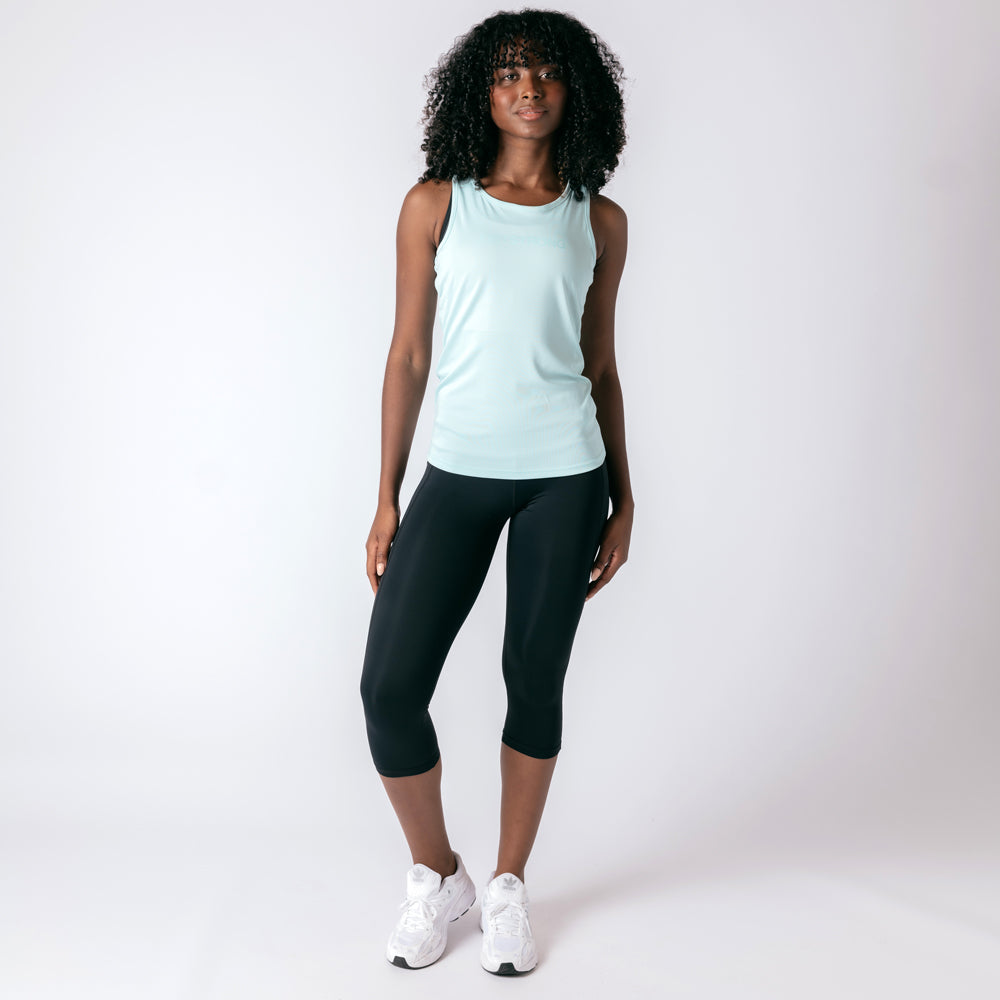 Workout Tank - Mineral Green