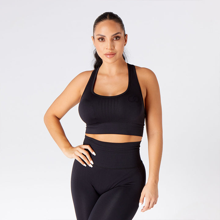 Midnight Ombre Performance Sports Bra